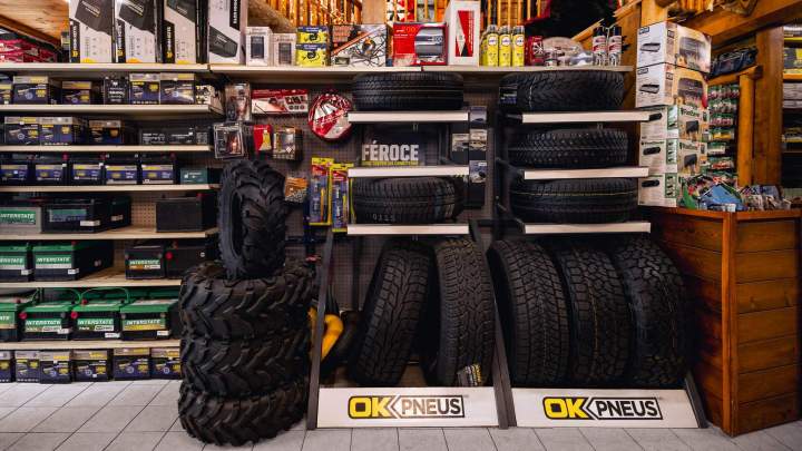 Vente de pneus Ville-Marie