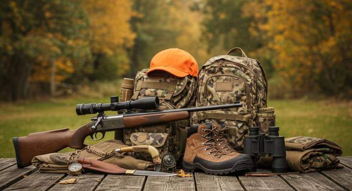 Magasin de chasse, Amos