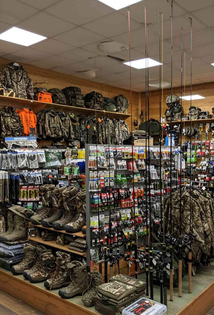 Hunting and fishing store Ville-Marie